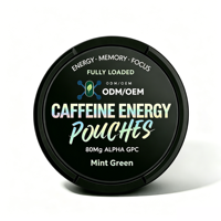 Cafeïne Sachets Nootropisch Energiepoeder 200mg L-Theanine Vitamine B6 & C Wilde Planten Fabrieksdirect Vriesgedroogd