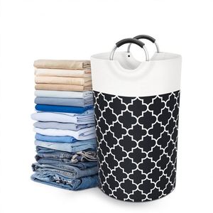 Fast Dispatch 82L Custom <b>Collapsible</b> Laundry Hamper Large Capacity Foldable Laundry Basket Washing Bag with Handles - Product Image 3