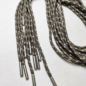 100% Braided Polyester Eco-Friendly High Tenacity Drawstring Cord Custom Hoodie <b>String</b> Aglet Metal Tip for Hoodie Bags Shoes - Product Image 3
