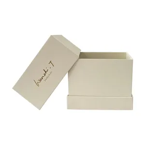 name branded jewelry custom logo gift box made in china two piece cases lid bottom hot stamping craft retailing container boxes