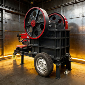 Trituradora de Mandíbulas Portátil Compacta con Larga Vida Útil, Ideal para la Construcción - Product Image 1