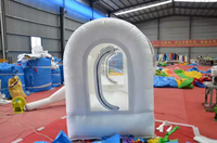 Maison de ballons gonflables en cristal Igloo dôme tente à bulles transparente