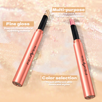 Crayon Eyeliner Imperméable à Double Embout 6 Couleurs Paillettes Métalliques Nacrées Maquillage des Yeux Couleurs Uniques Ensemble de Cosmétiques à Mélanger