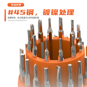 31 In 1 Pagoda Screwdriver <b>Set</b> 11 Cm X 5.5 Cm For Mobile Phone And <b>Watch</b> Repair - Product Image 3