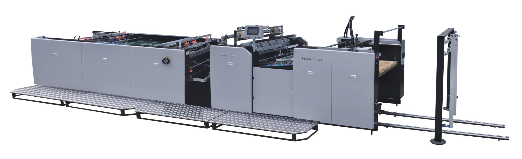 YFMA-1080 Automatic Film Laminating Machine Zero Release Pollution Free Easy Operation