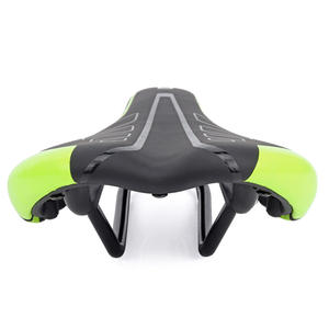 Sillín de Bicicleta Bolany, Asiento de Bicicleta de Montaña, Cojín Hueco, Cómodo y Transpirable, Negro y Rojo, Unisex, para Adultos - Product Image 4