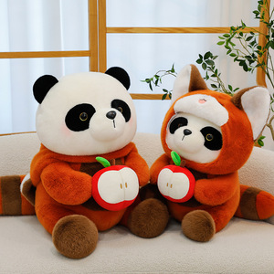 Adorable Peluche de Panda Personalizable, Súper Suave y Duradero, con Relleno de Algodón PP para Aliviar el Estrés, Muñeco de Panda Encantador - Product Image 4