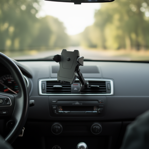 Support de téléphone portable Db pour voiture, col long réglable, pour pare-brise BMW, support de tableau de bord, stable, rotatif, en plastique noir - Product Image 2