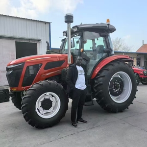 Tracteur agricole diesel à roues 4x4 de 50 CV avec moteur, boîte de vitesses et pompe pour usage agricole - Product Image 4
