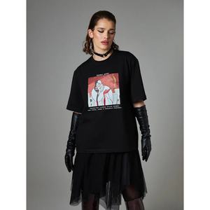European American Style Summer Cartoon 3D Effect Elegant <strong>Fun</strong> Anime Printed Loose Mid-length All-Match <strong>t</strong> <strong>Shirt</strong> <strong>for</strong> Women <strong>Ladies</strong> - Product Image 3