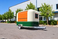 Nouveau camion de café mobile, remorque à hot-dogs, équipement de cuisine, remorque alimentaire pour collations, glaces et restauration rapide