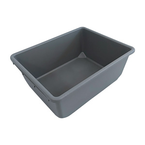 Rectangular Plastic <b>Storage</b> Bin 640mm Square PP <b>Stackable</b> Food Container For Vegetable Washing And <b>Storage</b> <b>Box</b> - Product Image 4