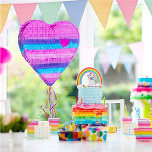Piñata de Fête Dinosaure, Piñata Cœur d'Anniversaire, Piñata Dragon Rouge, Piñata Sirène, Piñata Chapeau Tacco pour Fêtes de Noël et Cadeaux de Fête - Product Image 6