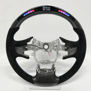 Volante Deportivo de Fibra de Carbono Real con LED Inteligente para <span class=keywords><strong>Lexus</strong></span> ES LS <span class=keywords><strong>UX</strong></span> 2017 2018 2019 2020 2021 <span class=keywords><strong>2022</strong></span> 2023 2024 GS 15-21 - Product Image 5
