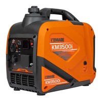 Générateur silencieux à conversion de fréquence 2KW 3KW 5KW, petit groupe électrogène portable à faible bruit, démarrage électrique 220V, alimentation essence pour la maison et l'extérieur