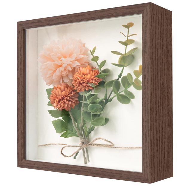 Factory Direct Sales Wood Frames Wall Gallery Arts Family Picture Bulk Shadow Boxes Dried Flower Photo Frame