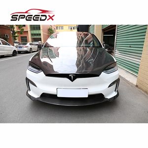 Kit de Carrocería con Labio Delantero de Fibra de Carbono Seca para Tesla Model <span class=keywords><strong>X</strong></span> 23-25, Estilo C - Product Image 2