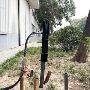 Pile driver hydraulique portable noir, système entièrement hydraulique pour les opérations de sauvetage incendie et la lutte contre les inondations, avec pompe - Product Image 3