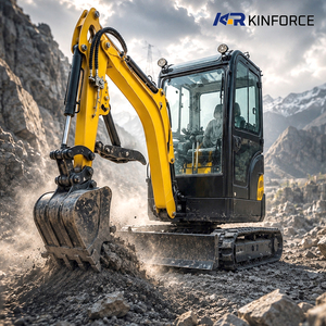 Mini Excavadora de <span class=keywords><strong>1</strong></span>.8 Toneladas al por Mayor, Excavadora Diesel con Motor Kubota Personalizado, Excavadora Hidráulica Pequeña de <span class=keywords><strong>1</strong></span> y 2 Toneladas, Precios - Product Image 1
