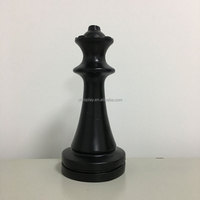 Grands échecs en marbre bon marché d'extérieur de luxe personnalisés avec plateau blanc et noir
