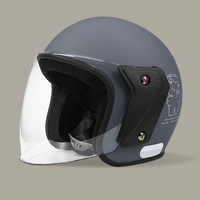 Casques de moto pour hommes et femmes certifiés 3C, très vendus, demi-casques, toutes saisons, chauds, anti-UV