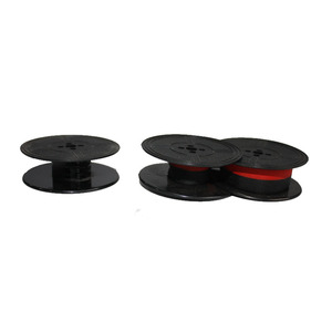 Lot de 10 bobines de ruban pour machine à écrire, pour groupe 1, 100n, din21f103/32755, compatibles, noir et rouge - Product Image 4