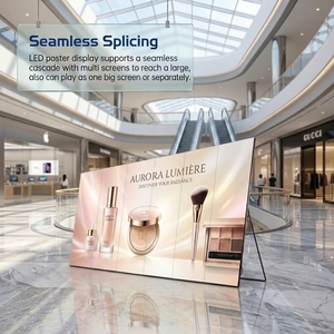 Pantalla LED Inteligente para Interiores, Control por Aplicación WiFi, Señalización Digital Portátil, Pantalla LED Tipo Tótem con Espejo Móvil para Exhibiciones, Eventos y Comercios - Product Image 4