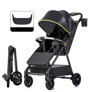 Passeggino XCD K3 Leggero Pieghevole con Telaio in Lega di Alluminio, Sistema da Viaggio Aereo, Carico Massimo 20KG, Design a Uovo - Product Image 3