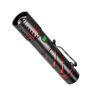 Lampe torche extérieure XINSITE 15W avec zoom télescopique, portée longue de 200-500m, lampe LED portable avec indicateur de puissance - Product Image 4
