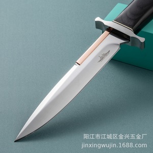 Cuchillo de Supervivencia Dropshipping Shopify, Cuchillo Táctico EDC para Campismo, Caza y Actividades al Aire Libre, Hoja Fija, Alta Dureza 5Cr15MOV - Product Image 6