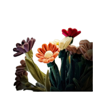 Peluche Pequeña Margarita Suave Rosa Flor Juguete Relleno Multi Colores Flores Creativo Flexible PP Algodón Día de San Valentín Día DE LA Madre - Product Image 1