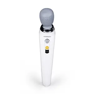 Electric Handheld Massager Cordless Rechargeable Wand Massager for Muscle, Back, Neck, Shoulder, Full Body Pain Relief