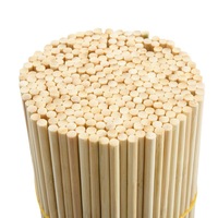 Brochettes en bambou naturel de plusieurs tailles pour barbecue en plein air, bâtonnets de brochettes jetables pour grillades, cuisson, camping