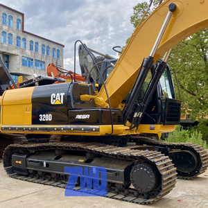 مستعملة كاتربيلر 20 طن لحفارة القط 320D حفارة مجنزرة الأرض تتحرك حفار لمشاريع البناء - Product Image 1