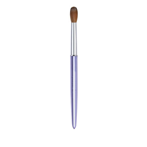 Pinceau à ongles en acrylique violet avec manche en acrylique, 100% poils de Kolinsky purs, personnalisation, poudre acrylique pour nail art, pinceau de manucure - Product Image 3