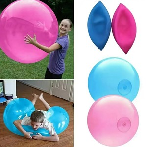 Ballon à bulles d'été, jouet amusant, ballon en caoutchouc souple gonflable, ballon de plage en gelée, pour fête en plein air ou en intérieur, ballon à bulles rempli d'eau - Product Image 2