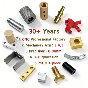 Servicio de Mecanizado CNC de Alta Precisión, Piezas Metálicas Personalizadas, Prototipado Rápido, Fresado de <span class=keywords><strong>3</strong></span>, 4 y 5 Ejes, Torneado, Electroerosión por Hilo, Aluminio, Latón - Product Image 1