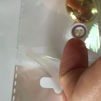 Sacs en plastique polypropylène transparents personnalisés avec impression en héliogravure BOPP, bande blanche, trou de suspension et fermeture auto-adhésive