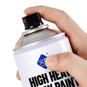 Pintura en <span class=keywords><strong>Aerosol</strong></span> Negra Satinada de Alta Temperatura para Barcos, 450 ml, Revestimiento Líquido Acrílico, Resistente a 2000F, Secado Rápido - Product Image 5