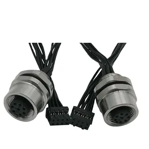 12 añadir DF11-8DS-2C cables, arnés de cableado, procesamiento ustom