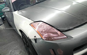 Guardabarros Delantero de Fibra de Vidrio Sin Pintar de Lujo EPR Z33 para 350Z Estilo EPA1 (Sin Ventilación Superior) - Product Image 2