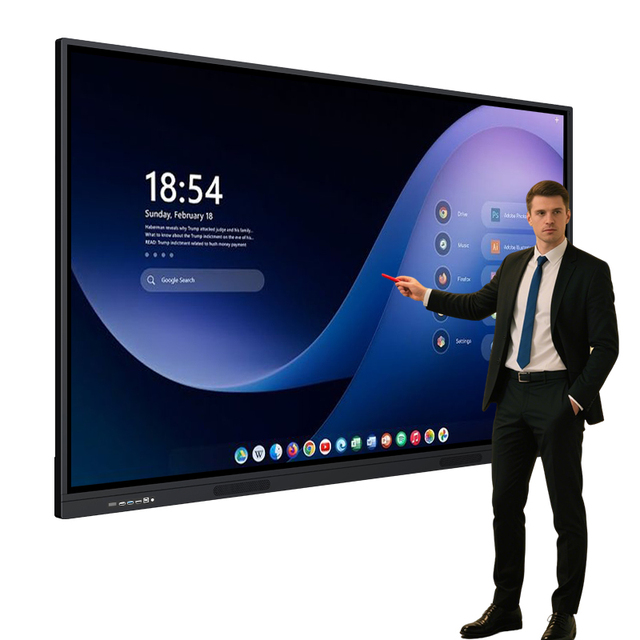 Hot Selling 1920x1080 LCD Touch Screen Interactive Whiteboard Digital Solution for Education Classrooms