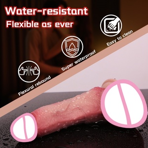 ORALSX Super Realistic <b>Dildos</b> Squirting <b>Dildo</b> Female Masturbation Silicone Penis Flexible Cock Artificial Penis for Women - Product Image 3