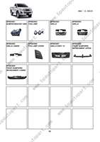 Grille chromée pour ISUZU DMAX 2003 2004 2005 2006 2007 2008 GRILLE ISUZU D-MAX