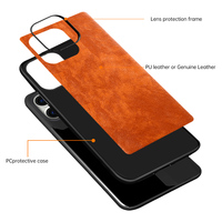 Étui de téléphone en cuir PU de luxe pour Apple IPHONE 14 13 11 12 Series, étui de téléphone en cuir véritable, coque pour iPhone 6 acheteur