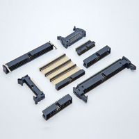 Soulin 1.27mm espacement 18P connecteur de câble plat broche à sertir boîte en-tête prise prise ligne Type de produit connecteurs