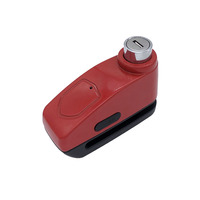 Antivol à disque en alliage de zinc rechargeable USB-C pour motos et VTT, sécurité 110 dB anti-vol