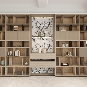 Libreria a Scala Grande Moderna Salvaspazio in Legno per Camera da Letto e Appartamento - Product Image 5
