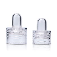 Bouteille Compte-Gouttes Personnalisée de 30ml, 1oz, 50ml, 100ml en Verre à Épaule Plate pour Sérum, Cheveux et Huile Essentielle