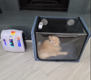 Chuyên dụng gấp oxy hít hộp cho vật nuôi nhỏ Cat & Dog atomization hộp thú y cụ - Product Image 4